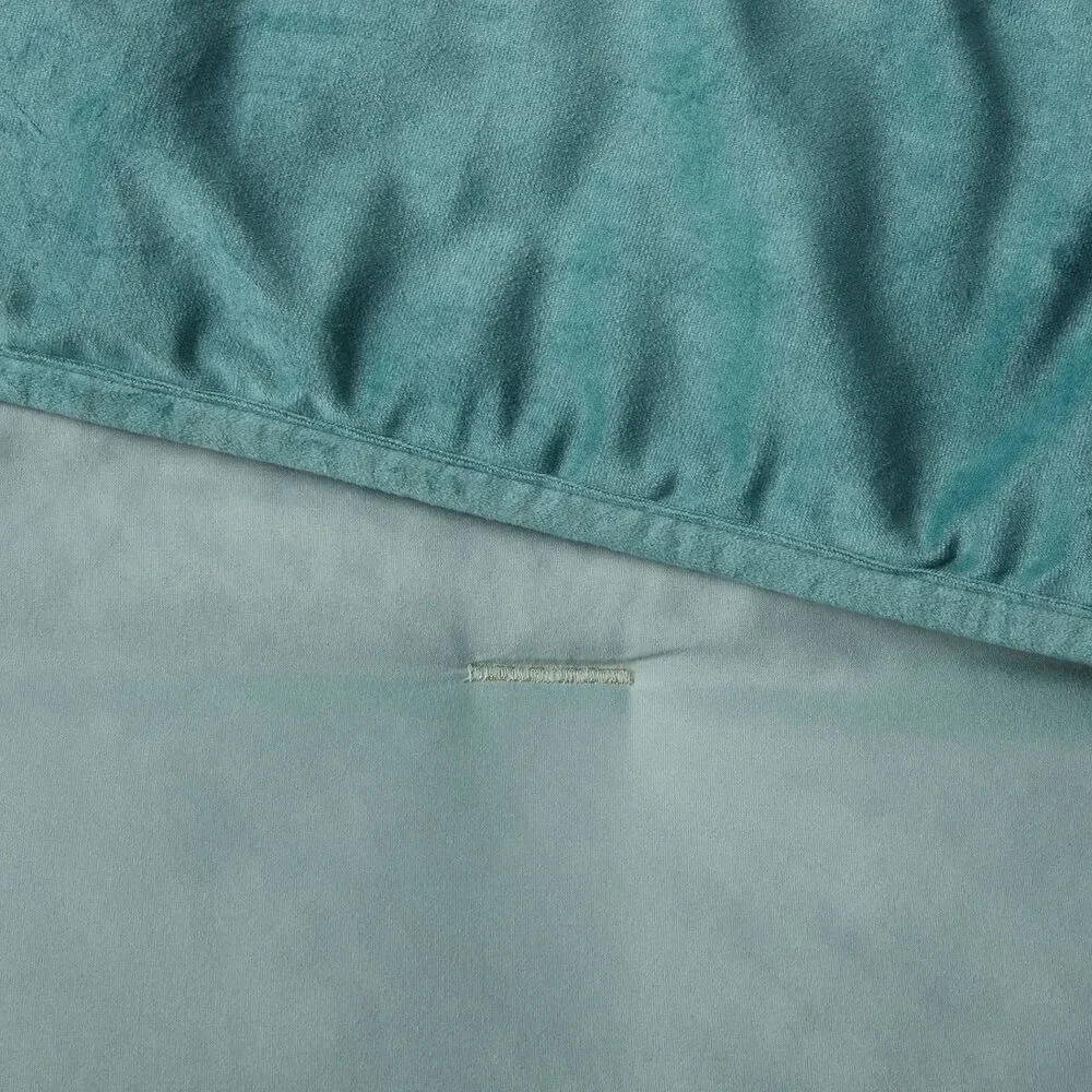 Pillowfort Twin Velvet Kids Quilt Twilight Green OEKO-TEX Bedding